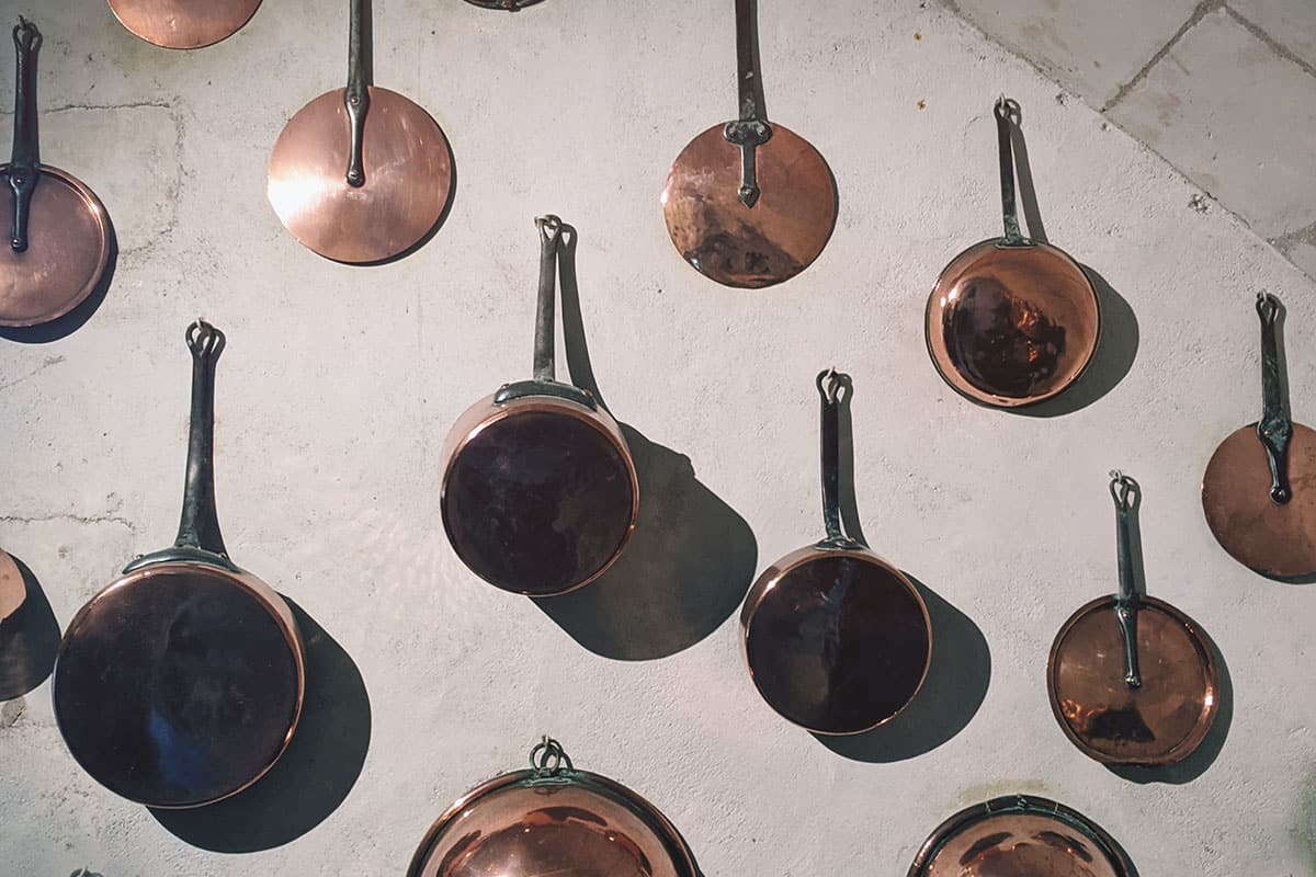 is copper cookware safe
